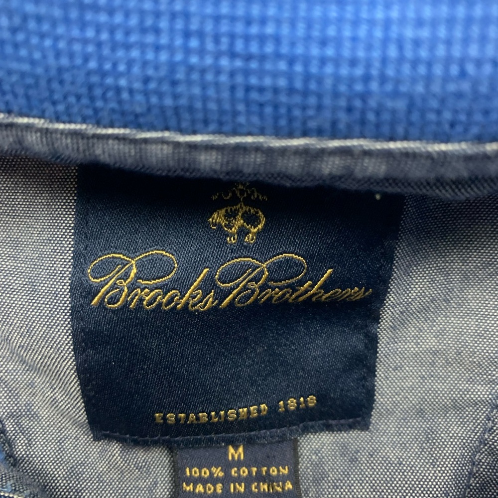 Pullover Brothers Blue Pullover Size Medium Brook… - image 4